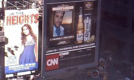 Billboard in Times Square