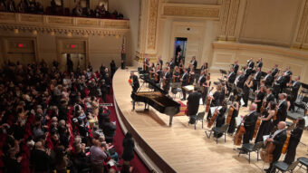 Lviv National Orchestra of Ukraine at Carnegie Hall (iPhonography by Aaron Sylvan) taken 2023-02-15 image#010